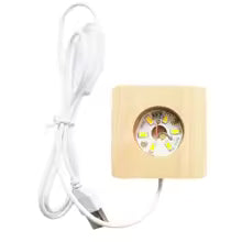 Base Wooden LED Light Display Bas
